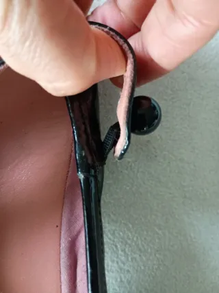 Fornarina scarpe Mary Jane n° 38 vernice nera