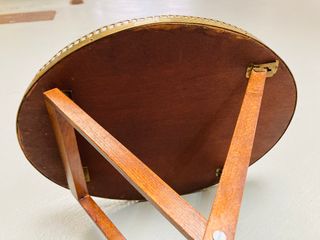 Mesita plegable vintage años 70s