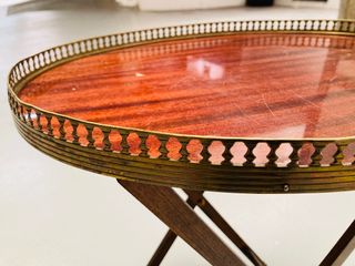 Mesita plegable vintage años 70s