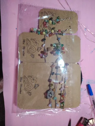 Bisutería artesanal multicolor