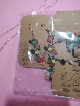 Bisutería artesanal multicolor