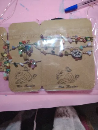 Bisutería artesanal multicolor