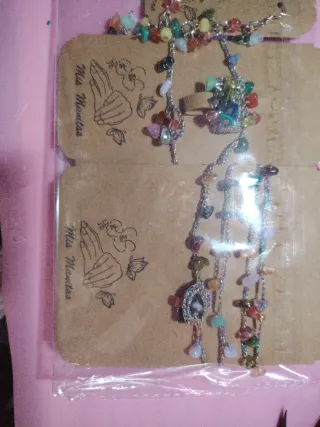 Bisutería artesanal multicolor