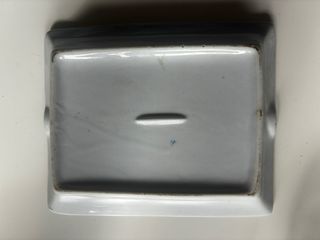 Cenicero de porcelana con diseño