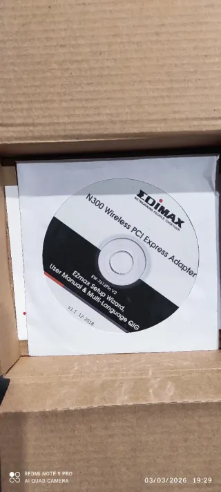 Tarjeta Red Inalámbrica Edimax Ew-7612 PLN V2