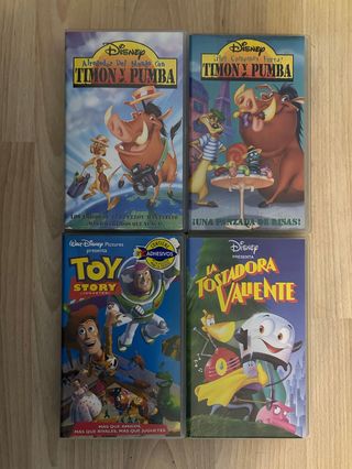 Película VHS El Rey Leon primera edición