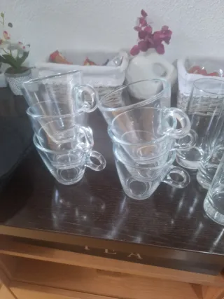 Vasos de  cristal buena calidad especial hosteleri