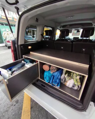 Mueble Camper Toyota Proace CityL1 sin/con colchón
