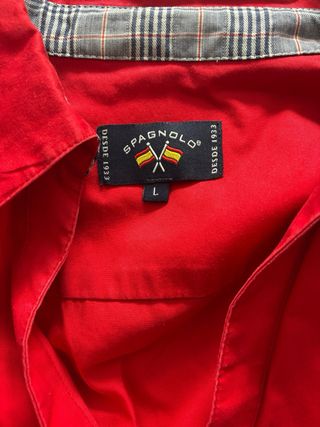 Vestido rojo Spagnolo, talla Pequeño