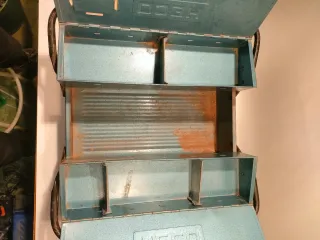 Caja de herramientas HECO vintage