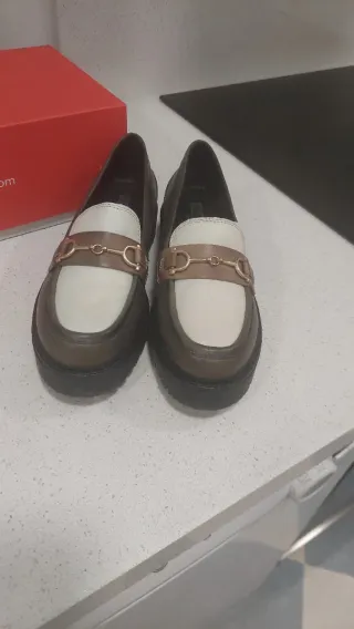 Zapatos Pikolinos Mujer Beige y Marrón