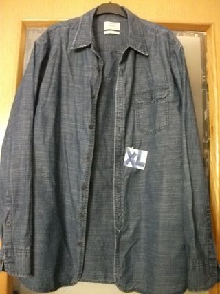 Canguro impermeable azul