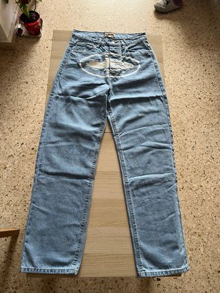 Vaqueros con logo estampado Corteiz