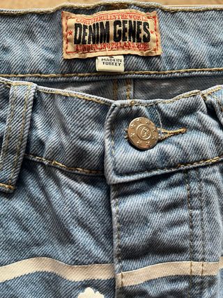 Vaqueros con logo estampado Corteiz