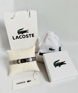 Pulsera hombre Lacoste Stencil Metropole NUEVO