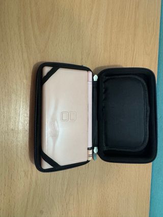 Nintendo DS Lite Rosa + Estuche y Juegos