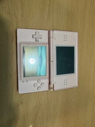 Nintendo DS Lite Rosa + Estuche y Juegos