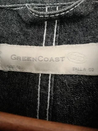 Cazadora vaquera gris