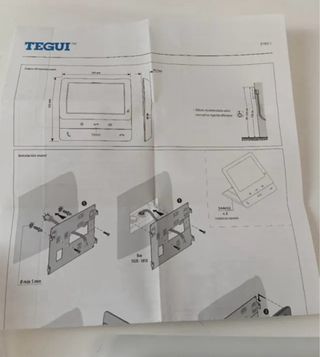 Videoportero TEGUI Monitor Manos Libres