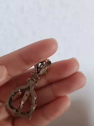 Pendientes Vintage Plata 925 Estilo Art Deco