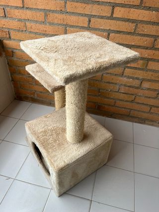 Torre y rascador para gato