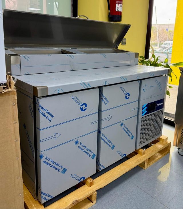 MESA EDENOX REFRIGERADA PREPARACIÓN/PIZZAS