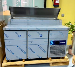 MESA EDENOX REFRIGERADA PREPARACIÓN/PIZZAS