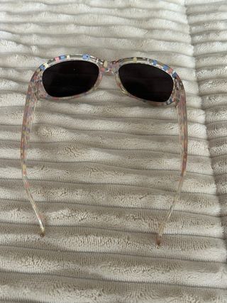 Gafas de Sol Niña + Pulsera Negra con Brillos