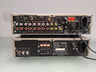 Amplificador Denon AVR-F100 Dorado.