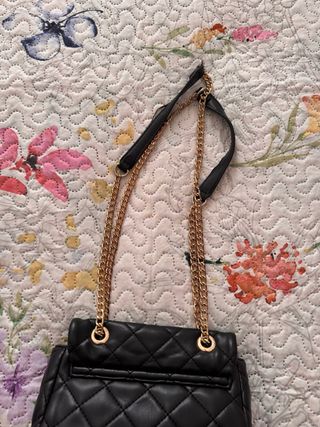 Bolso Valentino Negro Dorado