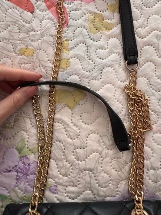 Bolso Valentino Negro Dorado