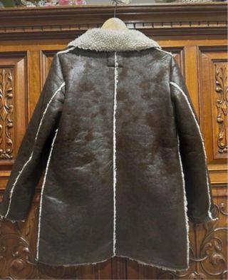 Abrigo doble faz Mango Talla S