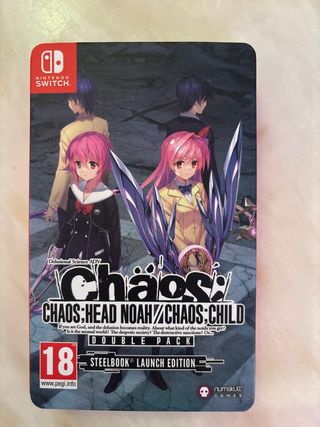 Chaos;Head Noah/Chaos;Child Steelbook Switch