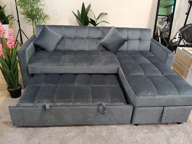 Sofá cama Chaiselong con arcón OFERTA!!