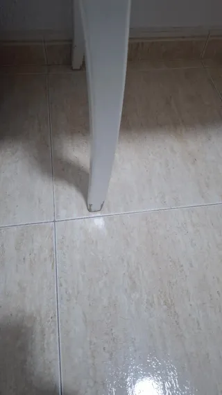 Tocador Blanco con Espejo Ovalado