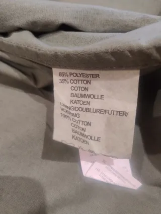 Chaqueta M65 Talla XXL Verde Militar