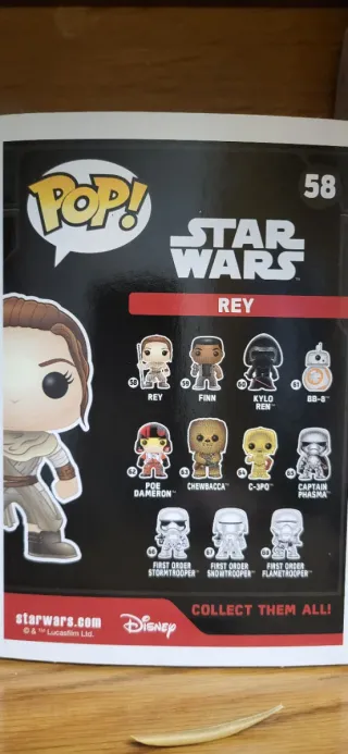 Funko Pop Rey Star Wars #58