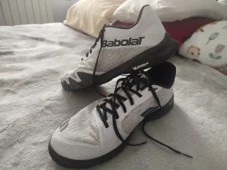 Zapatillas Babolat Jet Viva Blancas precio negocia