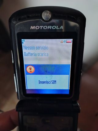 Motorola V3 Razr Cellulare Nero