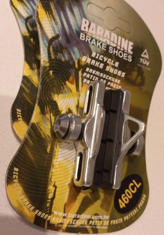 Zapatas Freno Baradine 460CL CA plata (Un par).