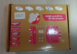 HDMI y AV MODULADOR a RF