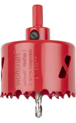 Sierra de corona wolfcraft ø65mm