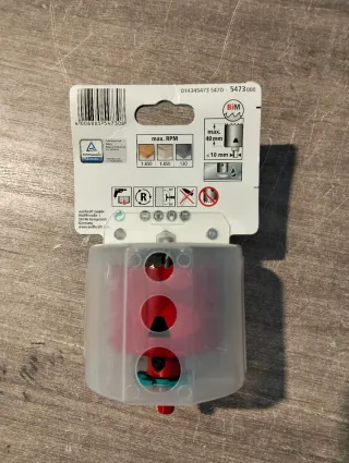 Sierra de corona wolfcraft ø65mm