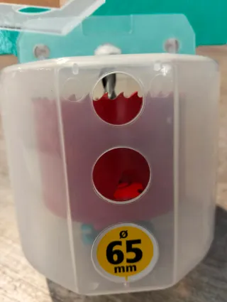 Sierra de corona wolfcraft ø65mm