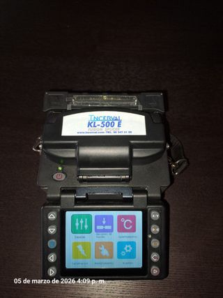 Fusionadora KL500E Fibra Óptica