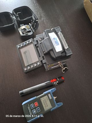 Fusionadora KL500E Fibra Óptica