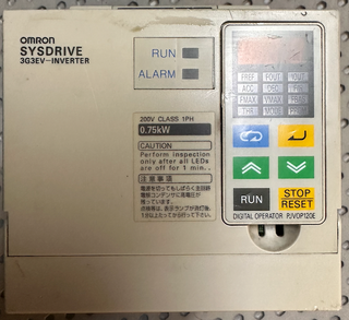 Variador Omron Sysdrive 3G3EV-Inverter 0.75kW