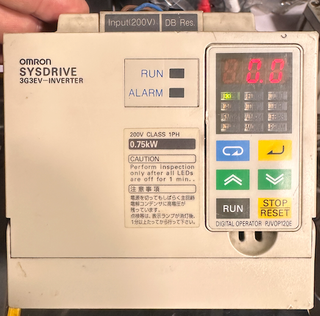 Variador Omron Sysdrive 3G3EV-Inverter 0.75kW