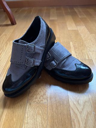 Zapatos Monk Strap Doble Hebilla