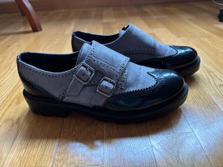 Zapatos Monk Strap Doble Hebilla